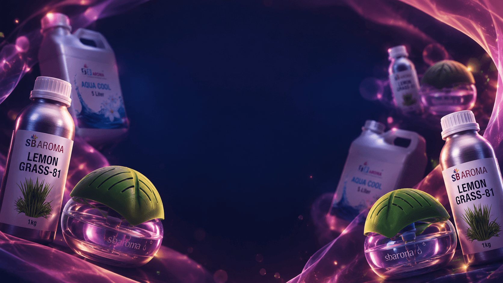 Premium air fresheners manufactured by SB Aroma, featuring luxury fragrance solutions for homes, hotels, offices, retail spaces, and private label brands in India.