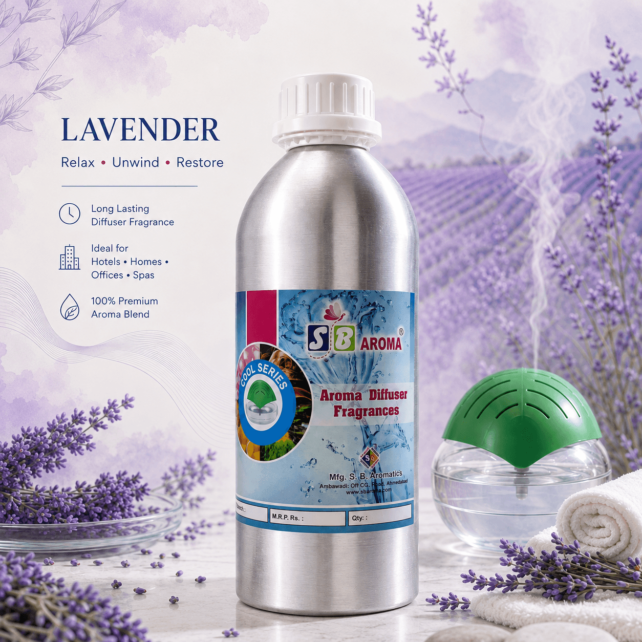 Lavender alternate view